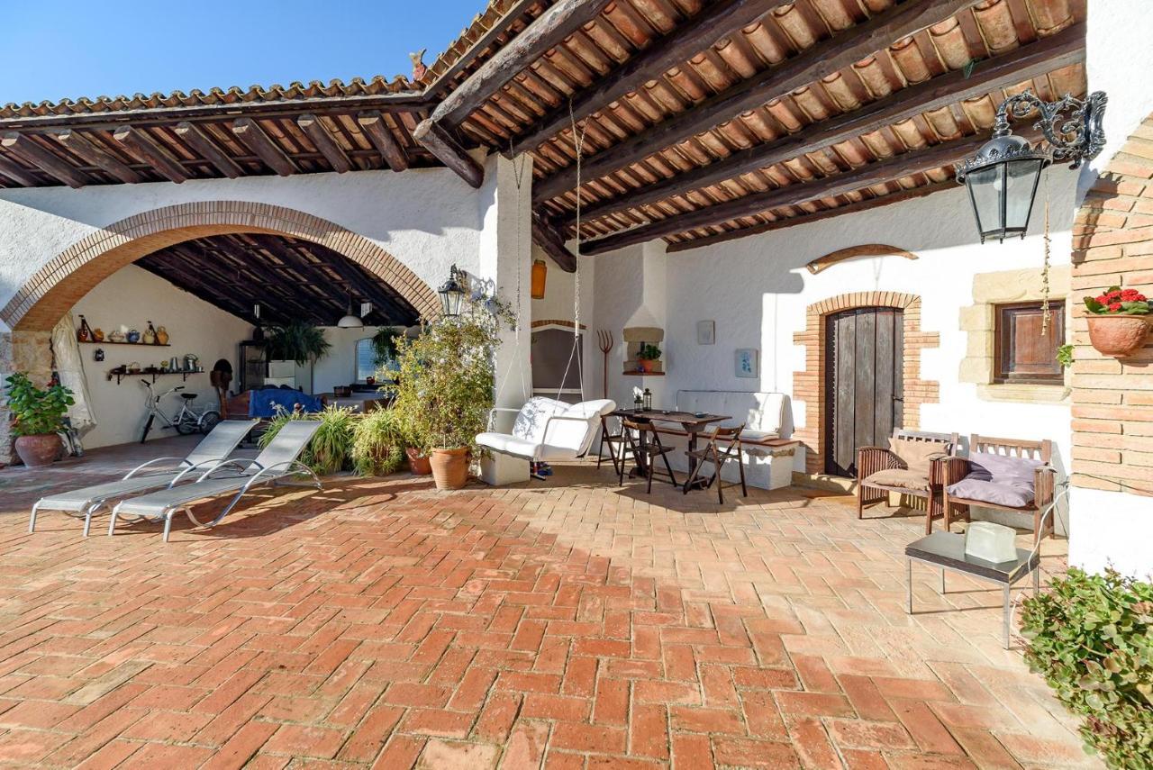 Masia Can Manent Del Bosc S XVIII Santa Eulalia de Ronsaná Dış mekan fotoğraf