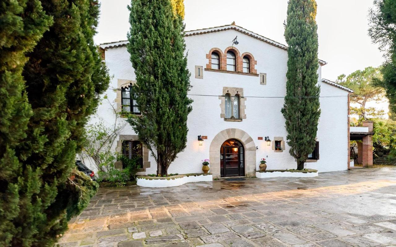 Masia Can Manent Del Bosc S XVIII Santa Eulalia de Ronsaná Dış mekan fotoğraf