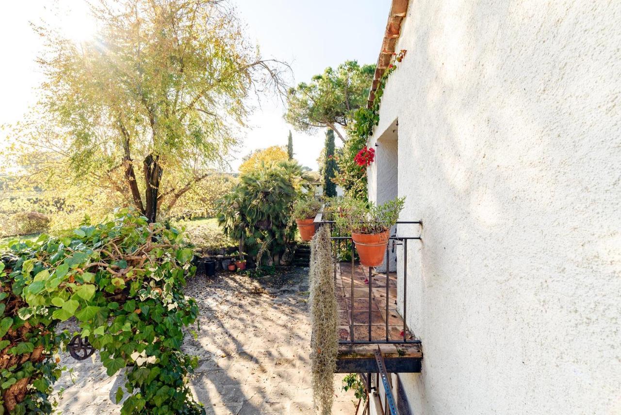 Masia Can Manent Del Bosc S XVIII Santa Eulalia de Ronsaná Dış mekan fotoğraf