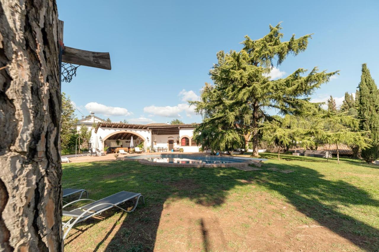 Masia Can Manent Del Bosc S XVIII Santa Eulalia de Ronsaná Dış mekan fotoğraf