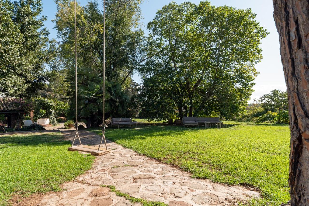 Masia Can Manent Del Bosc S XVIII Santa Eulalia de Ronsaná Dış mekan fotoğraf