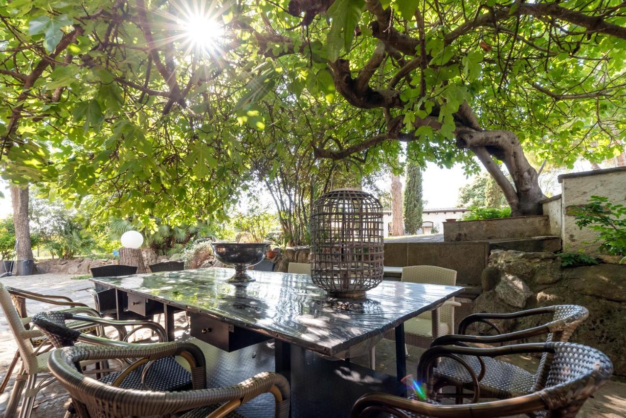 Masia Can Manent Del Bosc S XVIII Santa Eulalia de Ronsaná Dış mekan fotoğraf