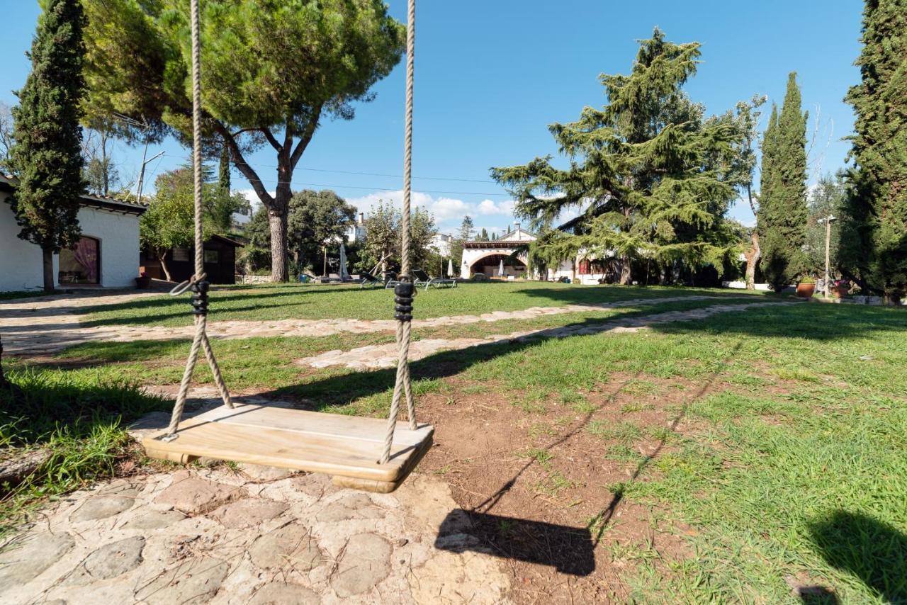 Masia Can Manent Del Bosc S XVIII Santa Eulalia de Ronsaná Dış mekan fotoğraf